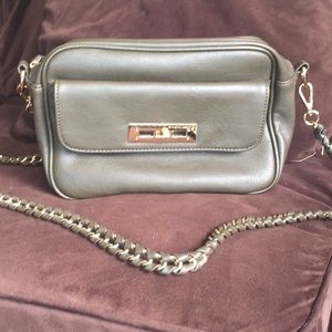 Olive green shoulder bag